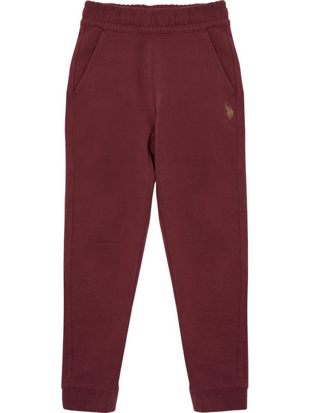 U.S. Polo Assn. Παιδικό Παντελόνι Φόρμας Μπορντό US42515001-159