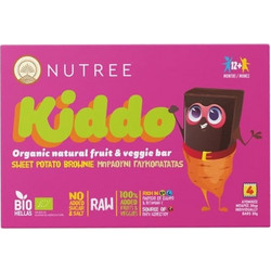 Nutree Kiddo Βιολογικές Μπάρες με Γλυκοπατάτα & Brownie 12m+ Χωρίς Ζάχαρη 120gr