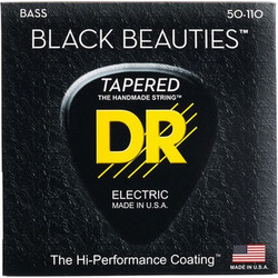 DR Strings Black Beauties BKBT-50 Σετ 4 Χορδές Ηλεκτρικής Κιθάρας 50-110"