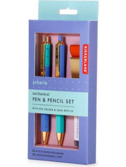 Kikkerland Pen & Pencil Σετ Στυλό Διαρκείας 0.7mm 2τμχ INK02