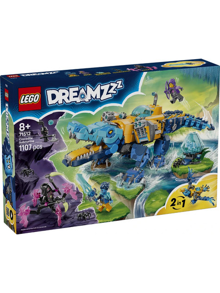 Lego DreamZzz Crocodile Submarine για 8+ Ετών 71512