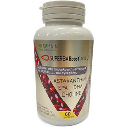 Vitamain Superba Boost Έλαιο Κριλ 60 Μαλακές Κάψουλες
