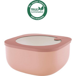 Guzzini Eco Storemore Δοχείο Φαγητού Πλαστικό Κατάλληλο για Φούρνο Μικροκυμάτων 1.9lt Ροζ