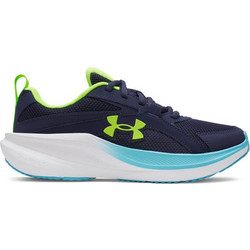 Under Armour Assert 11 Παιδικά Αθλητικά Παπούτσια για Τρέξιμο Navy Μπλε Lime Τιρκουάζ 6006905-410