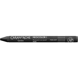 Caran d'Ache Neocolor I Κηρομπογιά Μαύρο