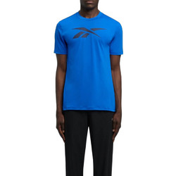 Reebok Ανδρικό Αθλητικό T-Shirt Μπλε 100242107