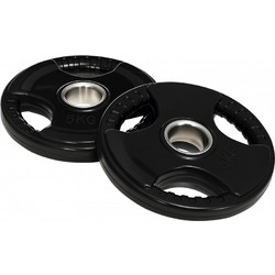 Sportnow A91-253V00BK Σετ Δίσκοι Ολυμπιακού Τύπου Rubber Cover 2x5kg Φ50mm