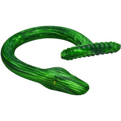 Creature Cocks Slither Snake Dildo 57cm Πράσινο