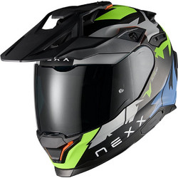 Nexx Y.Travl Primal Neon Yellow Matt Black Κράνος Μηχανής Full Face 1750gr