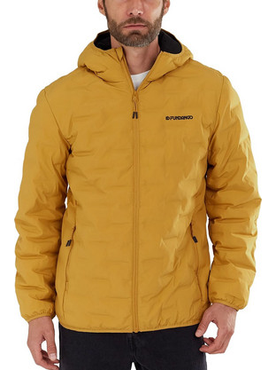 Fundango Ανδρικό Μπουφάν Puffer Πορτοκαλί 1JAAH11-638