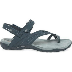 Merrell Terran Convert II Δερμάτινα Αθλητικά Γυναικεία Σανδάλια Μπλε J98746