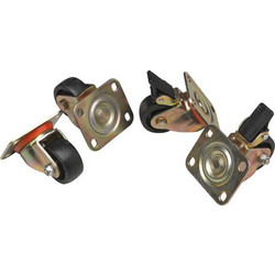 LANDE LN-ZMN-TKR-5525-XX Σετ Ρόδες για Καμπίνες Rack 4τμχ