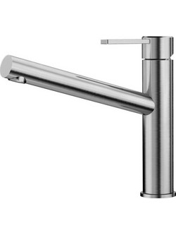 Blanco Ambis 523118 Μπαταρία Κουζίνας Πάγκου Διπλής Παροχής Ανάμεικτη Inox