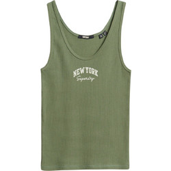 Superdry Γυναικείο Αθλητικό T-Shirt Πράσινο W6012137A-F2L