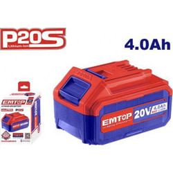 Emtop EBPK2002 Μπαταρία Εργαλείων Λιθίου 20V 4Ah