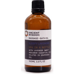 Ancient Wisdom Sleepy Lavender Λάδι Μασάζ 100ml