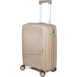 Colorlife 7897-05 Βαλίτσα Μεγάλη 74x48x30cm με 4 Ρόδες Μπεζ