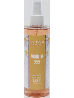 Jo. Four Vanilla 222 Hair & Body Mist 200ml