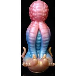 Kinksters Captain Octopus Πρωκτική Σφήνα 20cm Μπλε Ροζ