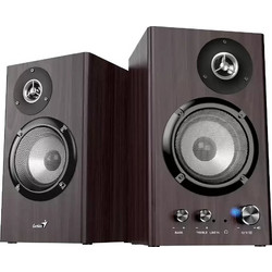Genius SP-HF1812BT Ηχεία Υπολογιστή 2.0 50W με Bluetooth Dark Brown
