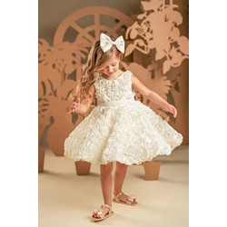 Baby Bloom Βαπτιστικό Φόρεμα 2τμχ 126-133