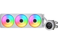 Cougar Poseidon Vistek 360 White Υδρόψυξη CPU 120mm ARGB για Socket AM2 / AM2+ / AM3 / AM3+ / FM1 / FM2 / 1366 / AM4 / FM2+ / 1700 / AM5 / 1851 / 115x