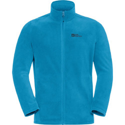 Jack Wolfskin Ανδρική Ζακέτα Fleece με Φερμουάρ Μπλε 1711451-8026