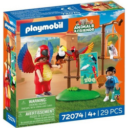 Playmobil Animals & Friends Ταίζοντας Τα Πουλιά Του Πάρκου για 4+ Ετών 72074