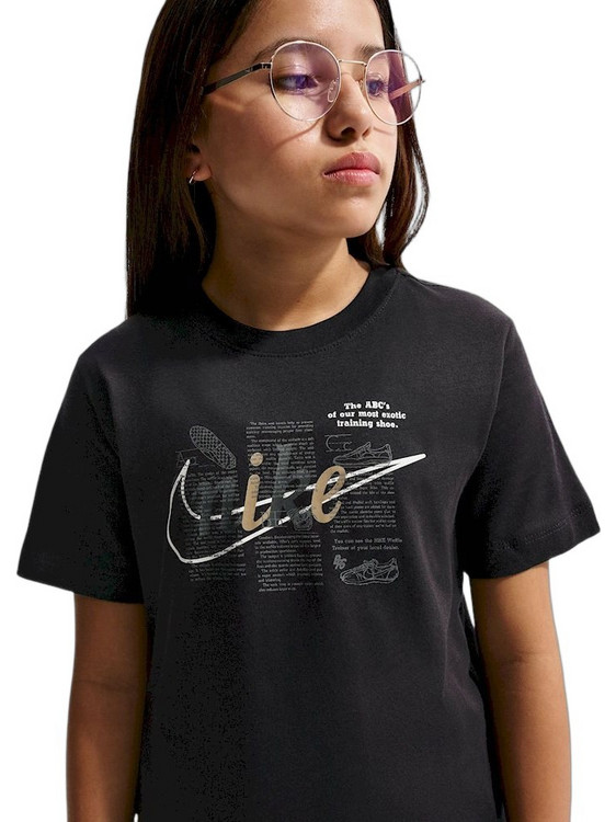 Nike Παιδικό T-Shirt Κοντομάνικο Μαύρο II0278-010