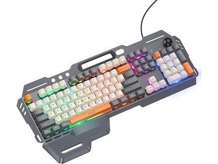 Hoco DI98 Gaming Πληκτρολόγιο RGB Black White