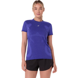 ASICS Road Seamless SS Γυναικείο Αθλητικό T-Shirt Royal Blue 2012D292-401