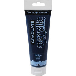 Daler-Rowney Graduate 127 Indigo Blue Ακρυλικό Χρώμα Ζωγραφικής 120ml