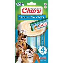 Inaba Churu Dog with Chicken & Cheese 4x14gr