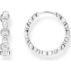 Thomas Sabo Γυναικεία Σκουλαρίκια Κρίκοι από Ασήμι με Ζιργκόν CR714-051-14