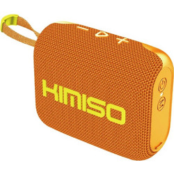 Kimiso KMS-M15 Mini Ηχείο Bluetooth 5W με Ραδιόφωνο Πορτοκαλί