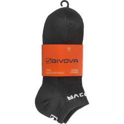 Givova Ανδρικές Κάλτσες Ψηλές Μαύρες 3Pack C032-1003