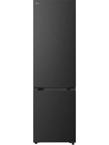 LG GBBS524CEV Ψυγειοκαταψύκτης 375lt Full No Frost Υ203xΠ59.7xΒ67.5cm Μαύρος