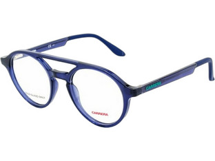 Carrera CA5542 8RG Ανδρικός Σκελετός Γυαλιών Οράσεως Κοκάλινος Μπλε