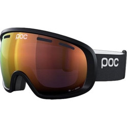 Poc Fovea Cat2 Μάσκα Σκι & Snowboard Ενηλίκων Μαύρη με Φακό Καθρέπτη Χρυσό
