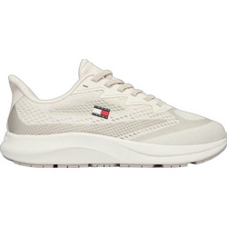 Tommy Jeans Runner Knitted Ανδρικά Sneakers Μπεζ EM0EM01713-YBL