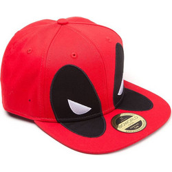 Difuzed Deadpool Ανδρικό Καπέλο Jockey με Δίχτυ Snapback Υφασμάτινο Κόκκινο SB097581DEA