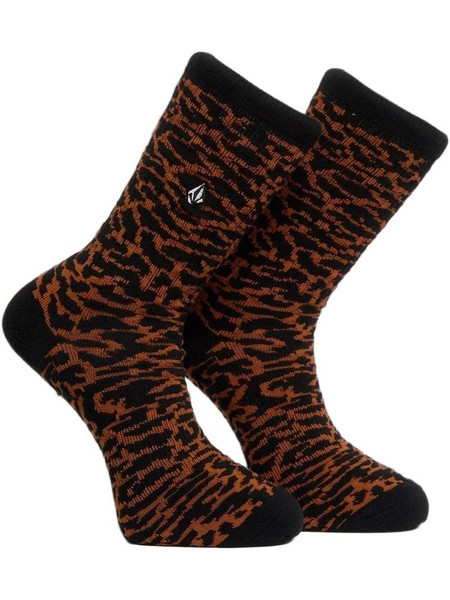 Volcom Utopias Ανδρικές Κάλτσες Ψηλές Καφέ D6312617-BRH
