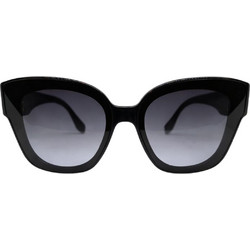 Fendi FE40098I-90B Γυναικεία Γυαλιά Ηλίου Πεταλούδα Κοκάλινα Μαύρα με Μαύρο Φακό