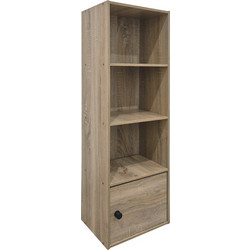 Pakoworld Lenobia Βιβλιοθήκη 30.5x24x95cm 383-000143