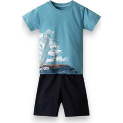 NEK Παιδικό Σετ για Αγόρι Καλοκαιρινό Γαλάζιο Navy Μπλε 41826