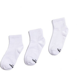 Venimo Ανδρικές Κάλτσες Κοντές Λευκές 3Pack 324USK-503-091