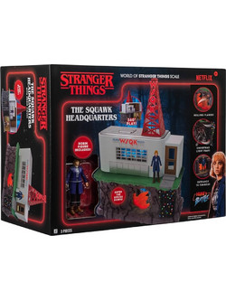 Jazwares Stranger Things The Squawk Headquarters Φιγούρα Δράσης για 8+ Ετών