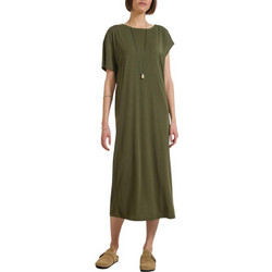 Namaste Elaris Midi Καλοκαιρινό Καθημερινό Φόρεμα Χακί SS0826003