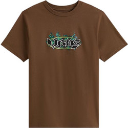 Vans Παιδικό T-Shirt Κοντομάνικο Καφέ VN000TC3FST