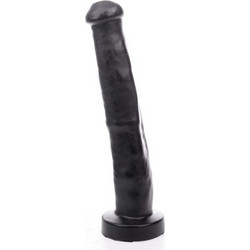 Hung System Donkey Dildo με Βεντούζα 26cm Μαύρο